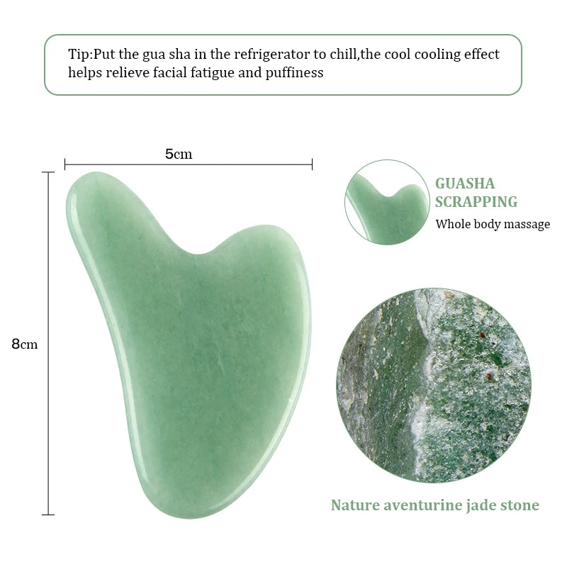 Gua Sha Facial Sculpting & Massage Stone
