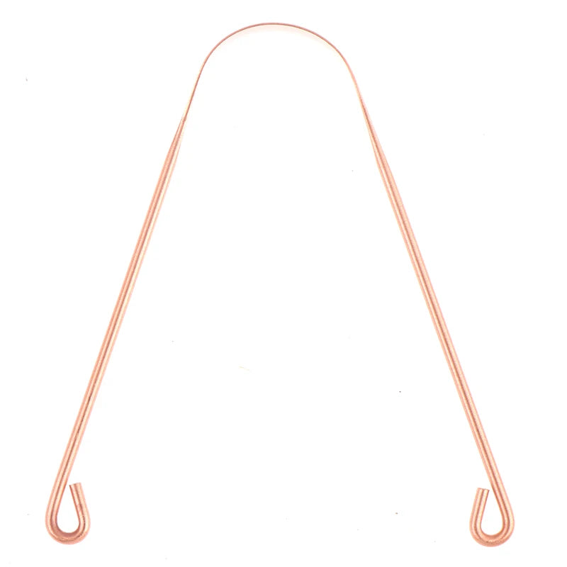 Pure Copper Tongue Scraper