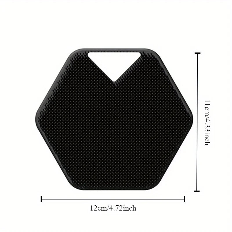 Silicone Body Scrubber – Gentle Exfoliating Shower Brush