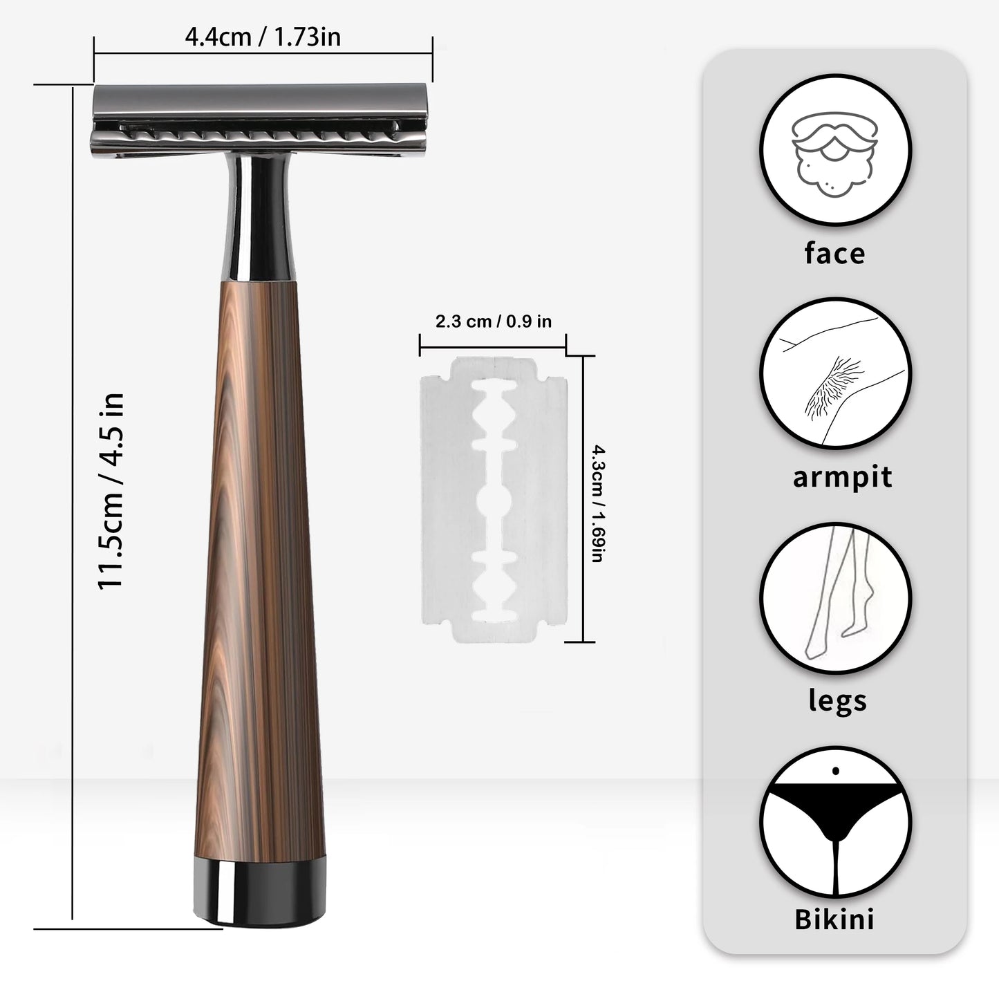 Weighted Safety Razor